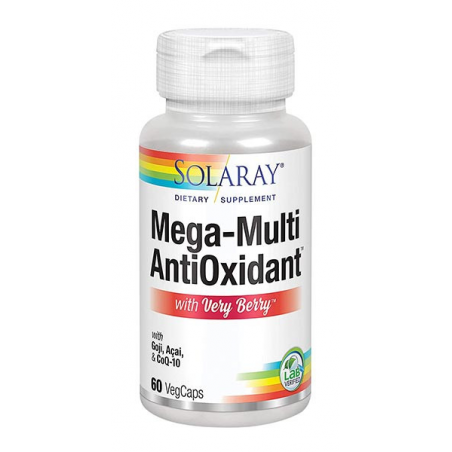 Mega antioxidant with very berry 60cap solaray