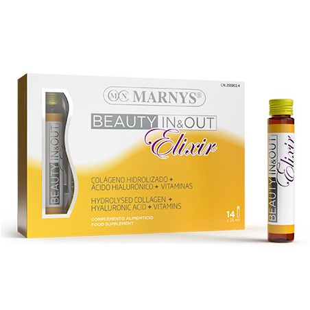 Beauty in-out elixir 14 viales x 25ml marnys