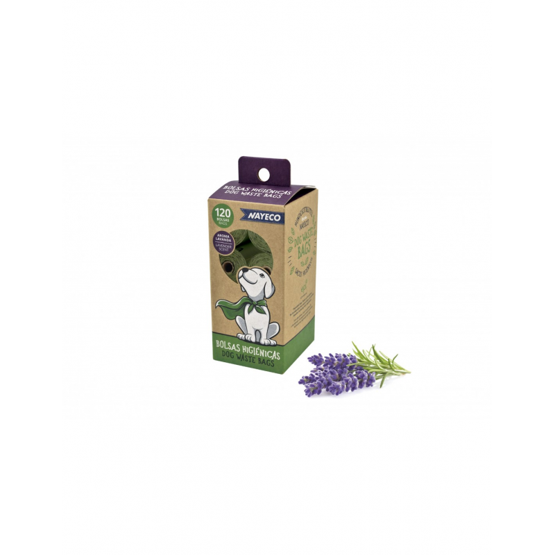 Bolsas higienicas perro (lavanda)120 und. nayeco