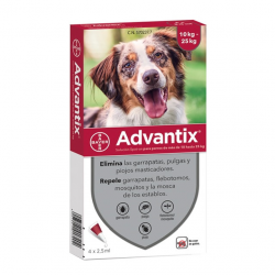 Advantix pipetas 10kg-25kg 4x4ml bayer