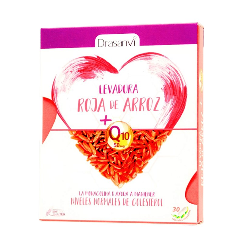 Levadura roja de arroz + q10 drasanvi 30cap
