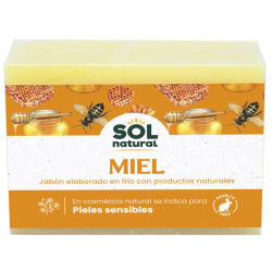 Jabon miel pastilla 100g sol natural