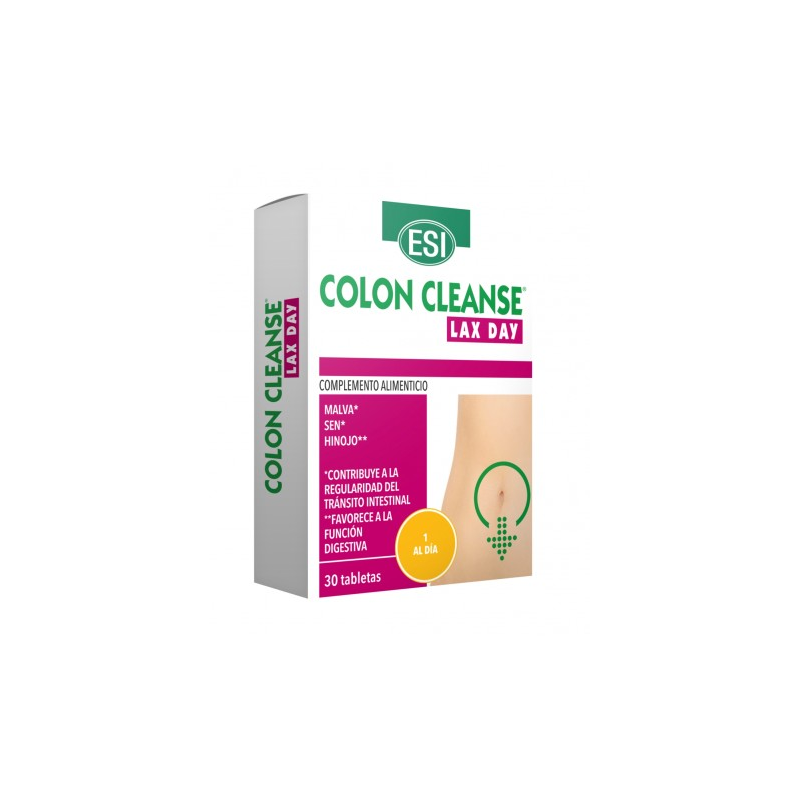 Colon cleanse lax day 30cap 800mg rosa esi