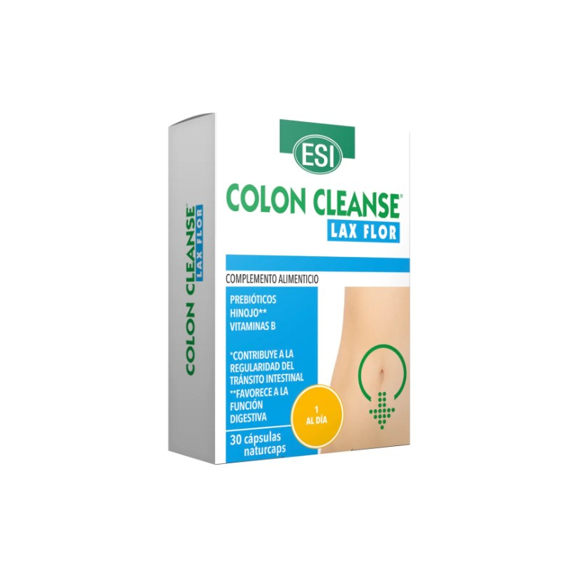 Colon cleanse flor 30cap 650mg  azul  esi