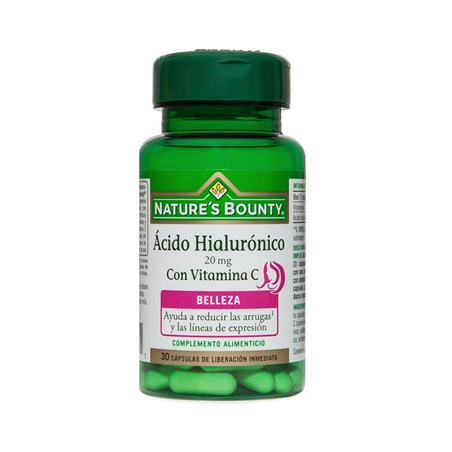 Acido hialuronico 20mg 30 cap natures bounty