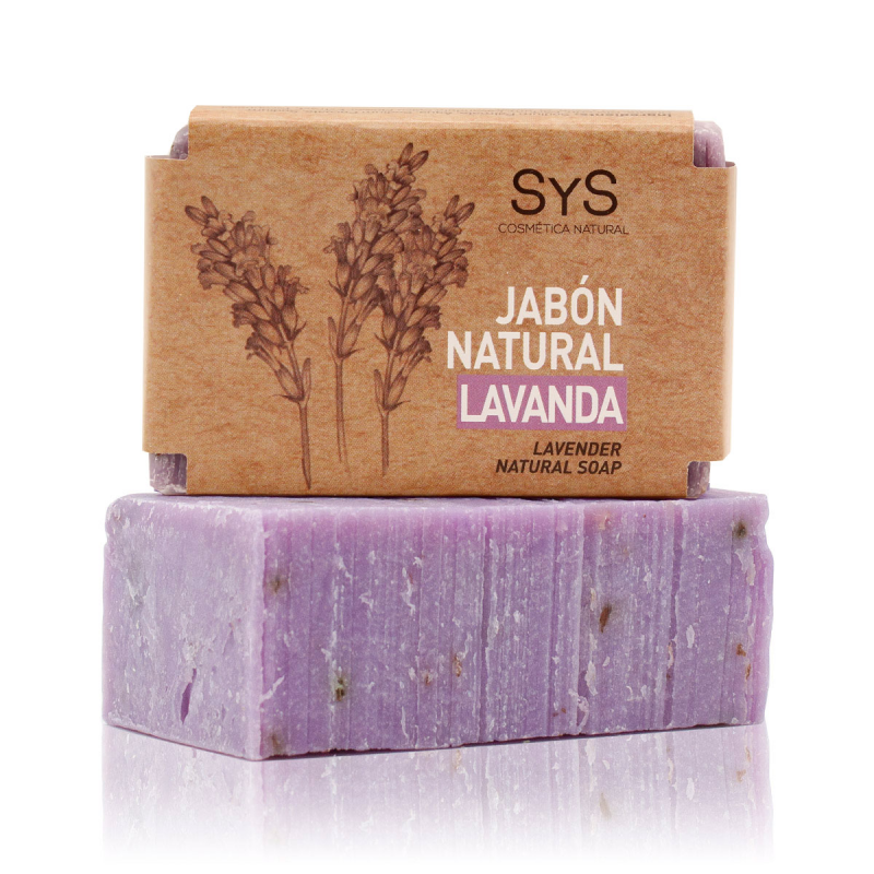 Jabon lavanda natural pastilla 100g sys