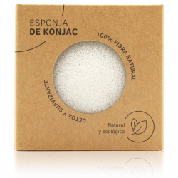 Esponja konjac natural sys