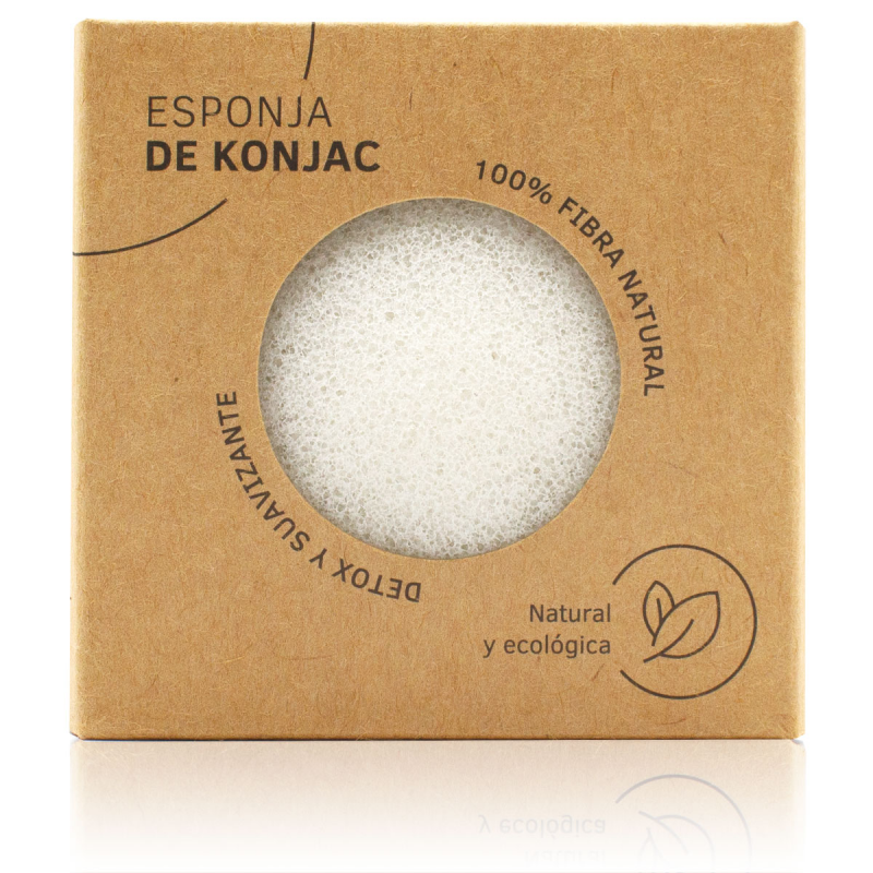 Esponja konjac natural sys