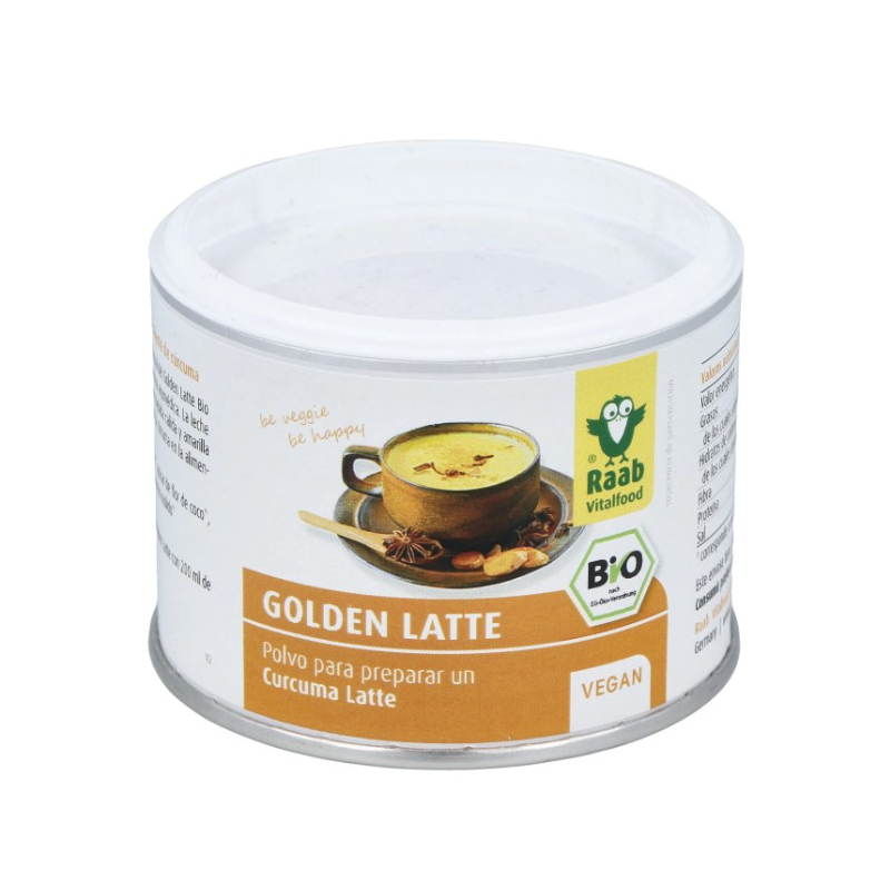 Golden latte polvo  70gr raab