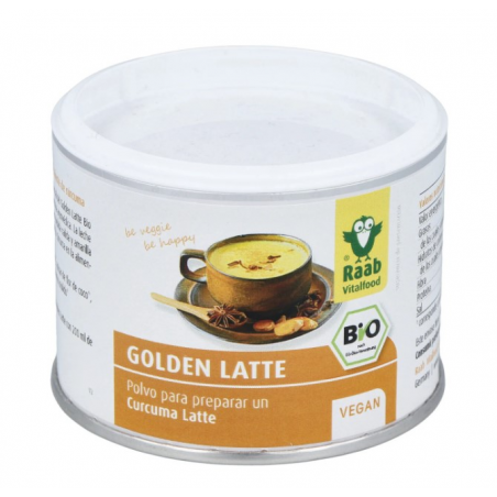 Golden latte polvo  70gr raab