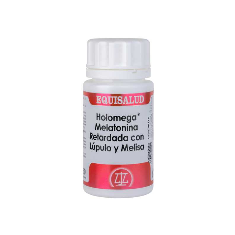 Holomega melatonina retardada lupulo melisa 50cap