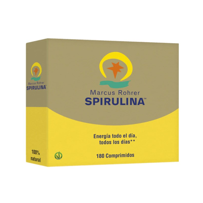 Spirulina recarga marcus rohrer 3x180tab