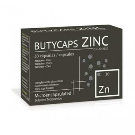 Butycaps zinc 30cap elie health
