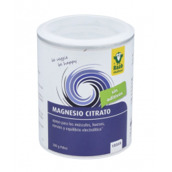 Magnesio citrato 200g polvo raab