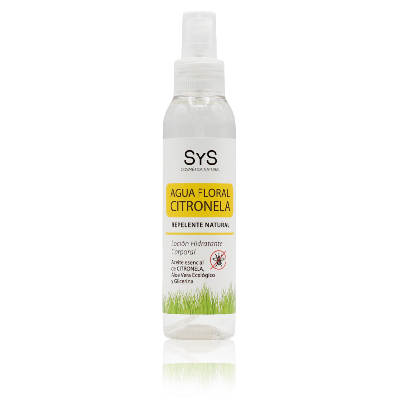 Agua floral citronela spray 125ml sys