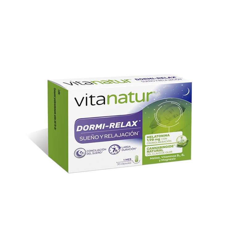 Vitanatur dormirelax 30cap sueño y relajacion