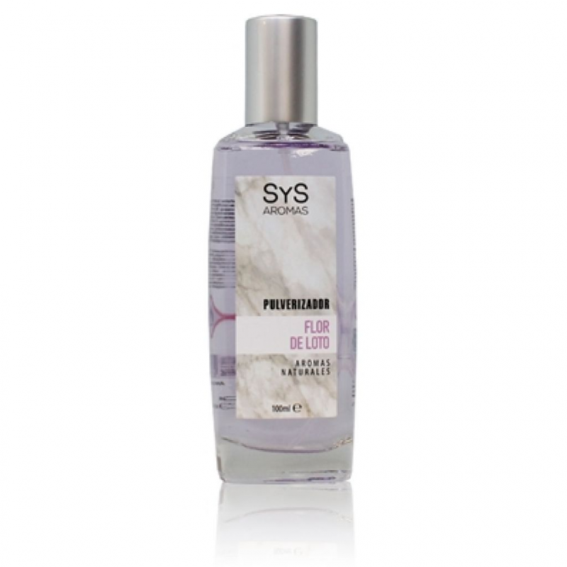 Ambientador flor de loto 100ml spray sys