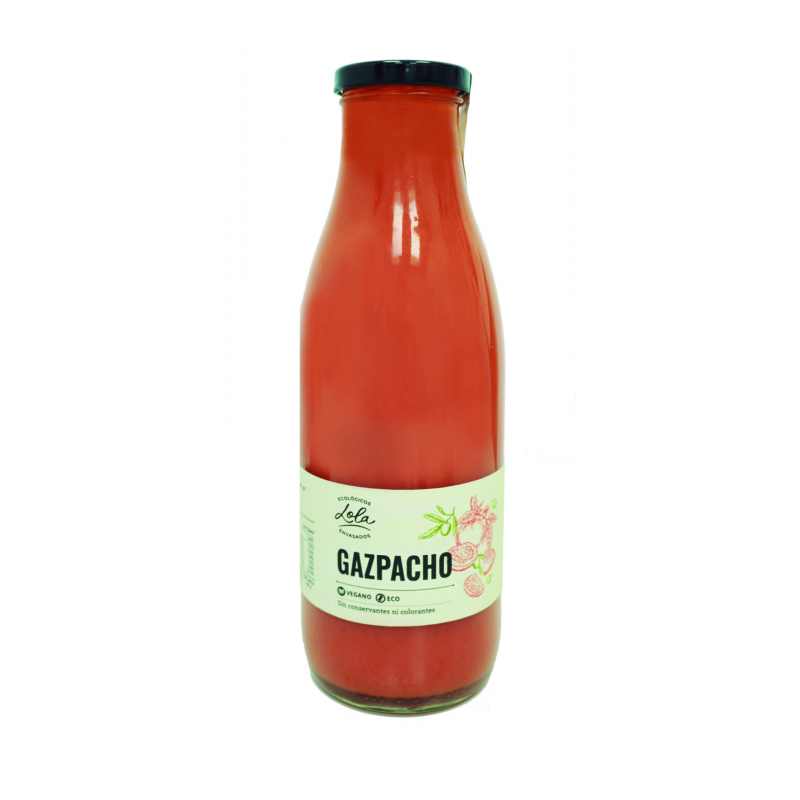 Gazpacho andaluz 750ml lola bio