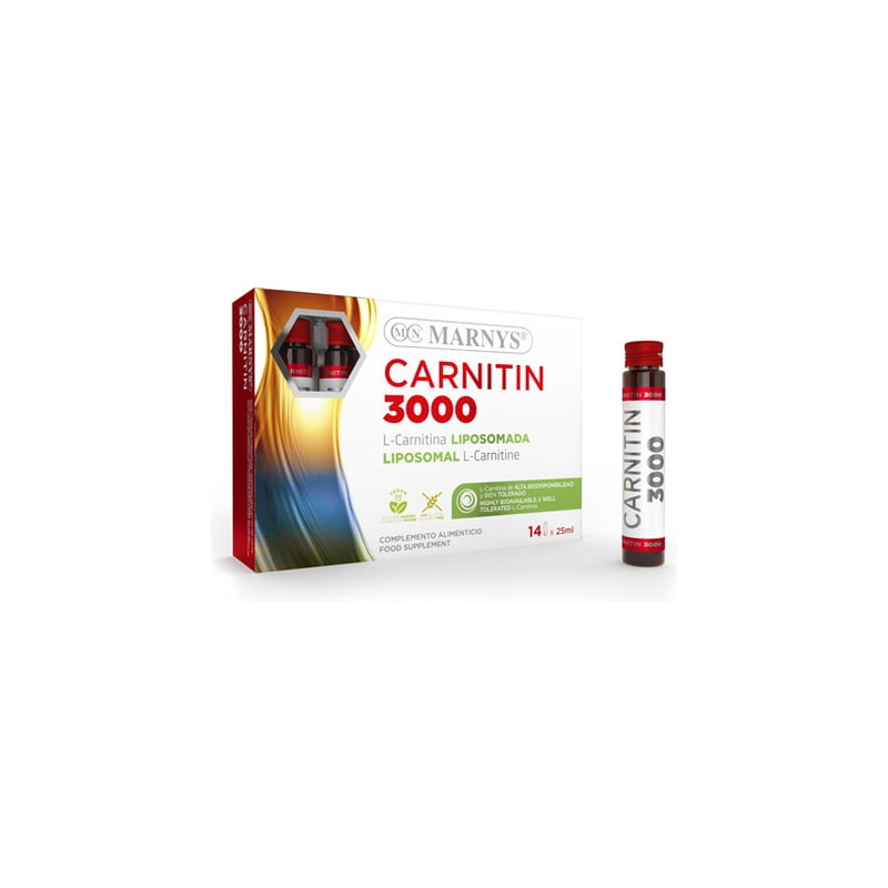 L-carnitina liposomada  14 viales marnys
