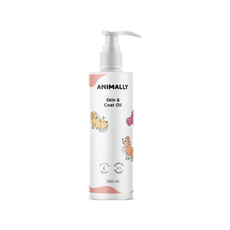 Skin & coat oil piel y pelo 250ml animally