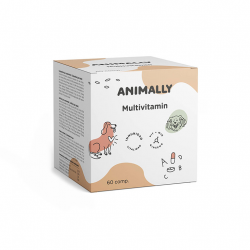 Multivitamin 60 unid perros y gatos animally