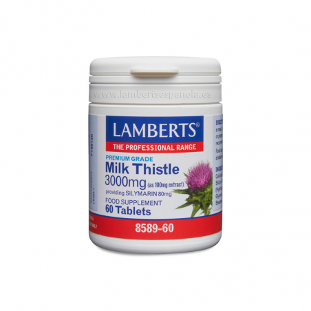 Cardo mariano 3000mg 60tb lamberts