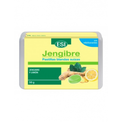 Pastillas blandas suizas jengibre limon 50g esi