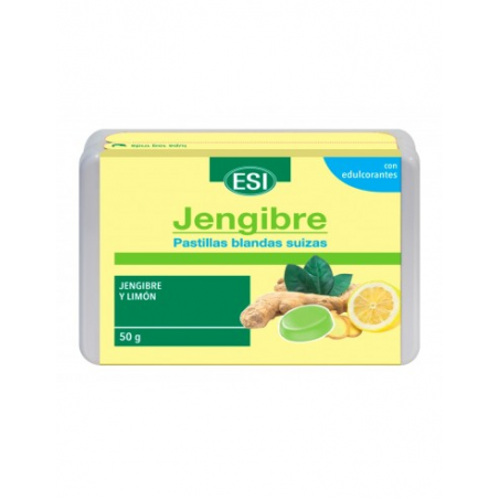 Pastillas blandas suizas jengibre limon 50g esi