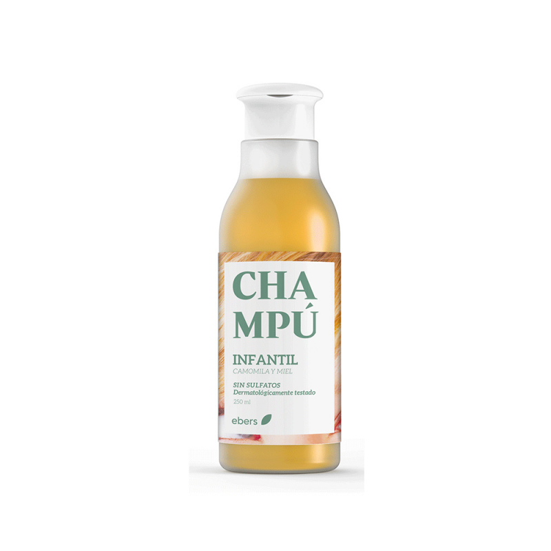 Champu infantil camomila miel 250ml ebers