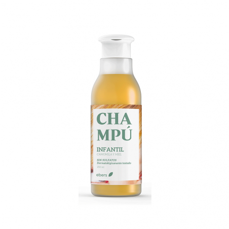 Champu infantil camomila miel 250ml ebers