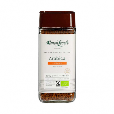 Cafe arabica instantaneo simon levelt 100g
