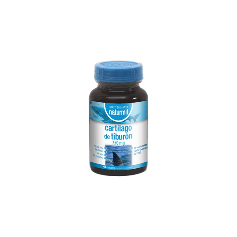 Cartilago tiburon 750mg 45 cap naturmil