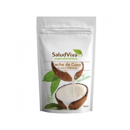 Leche coco polvo 200gr saludvi