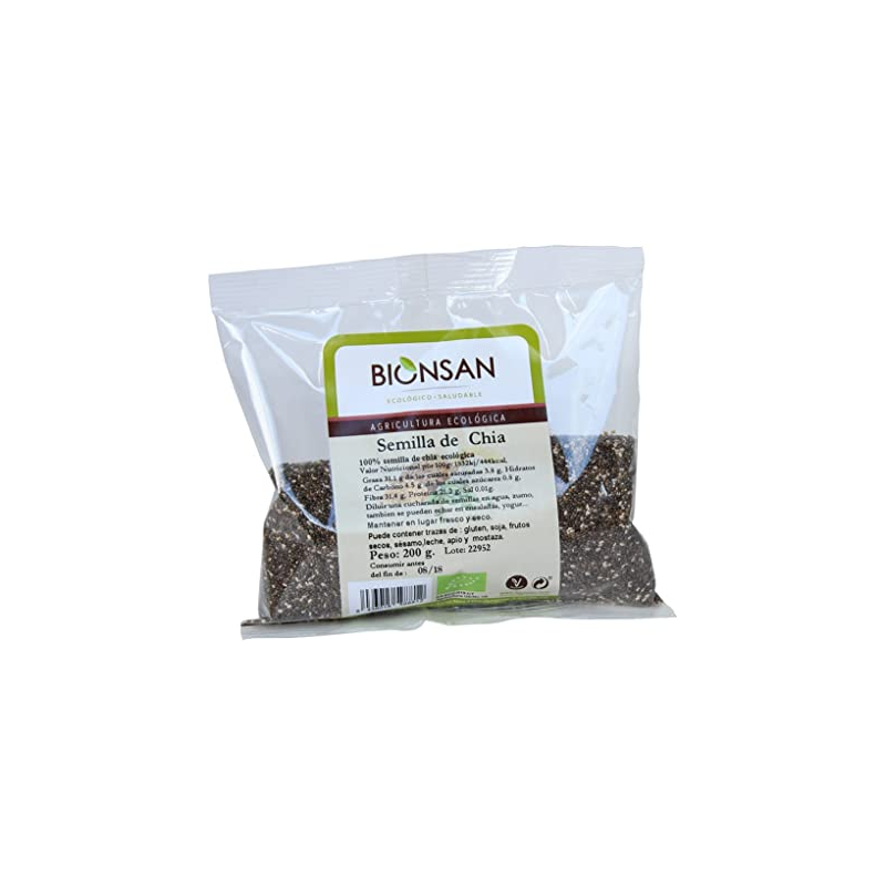 Semillas chia 200g bionsan