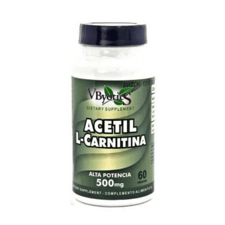 Acetil l-carnitina 500 60 vbyo