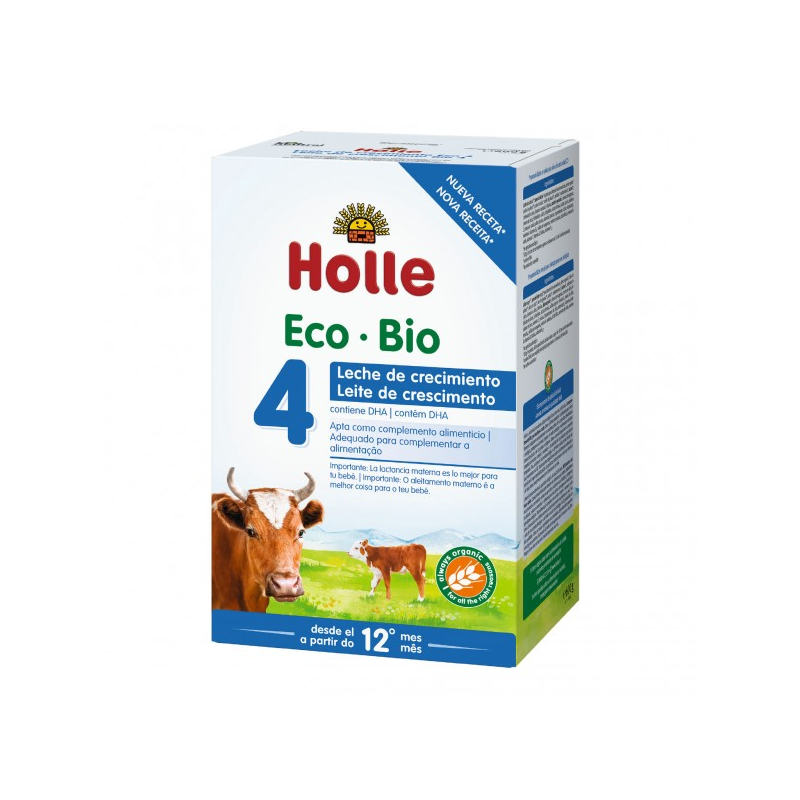 Holle leche vaca nº4 +12 meses eco 600g