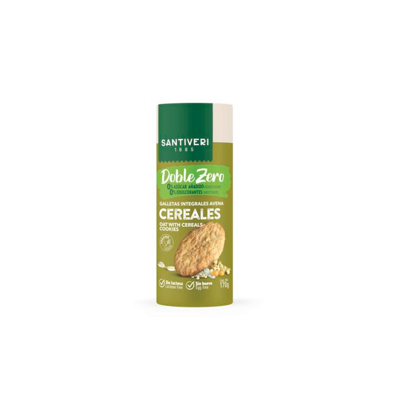 Galletas cereales doble zero 170g santiveri