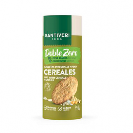 Galletas cereales doble zero 170g santiveri