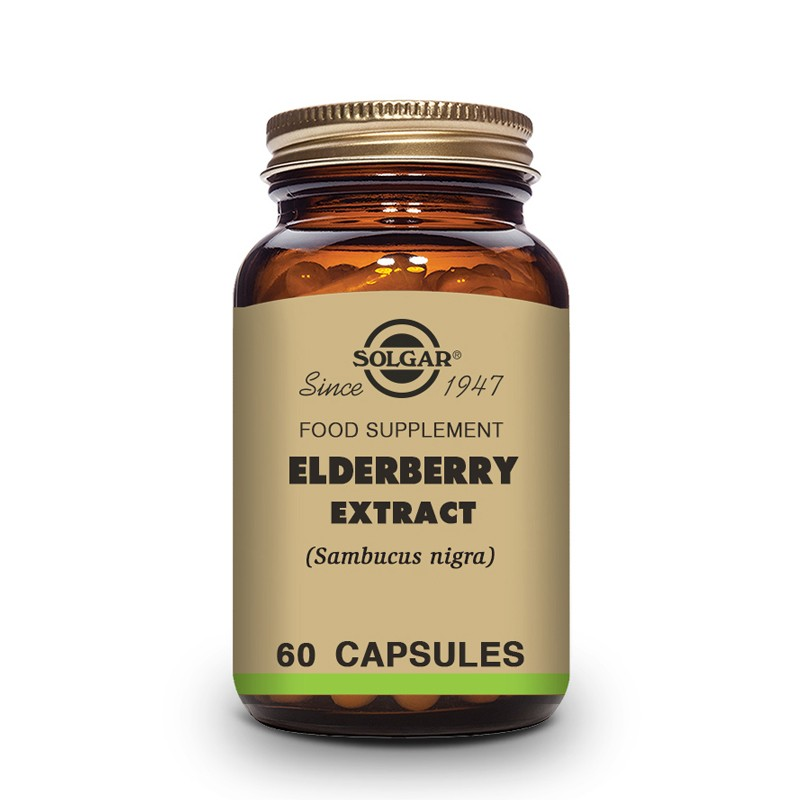 Sauco extracto 60cap solgar