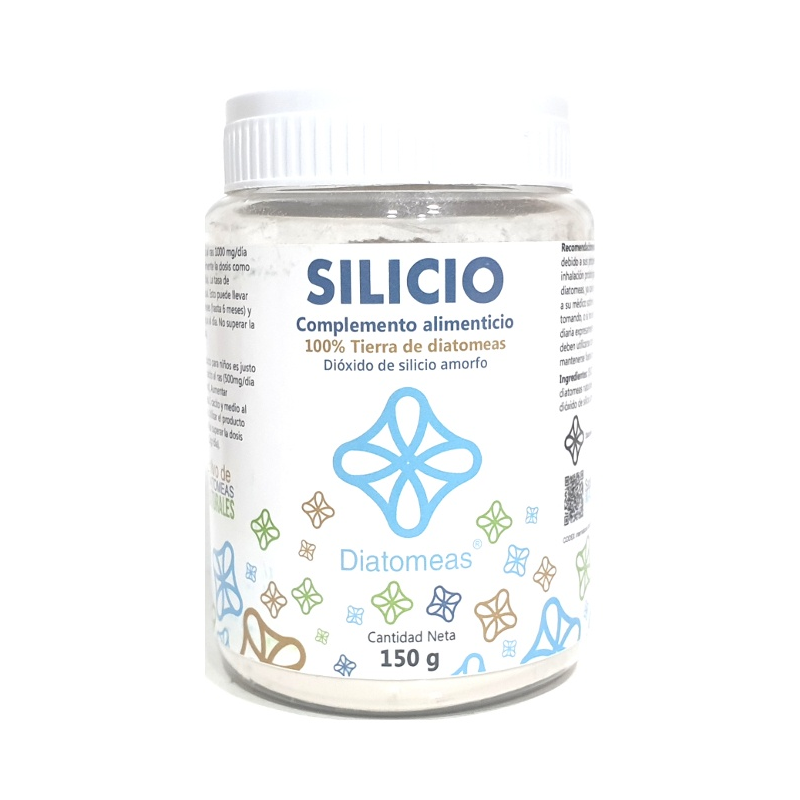 Tierra de diatomeas 150g silicio vitality gesf
