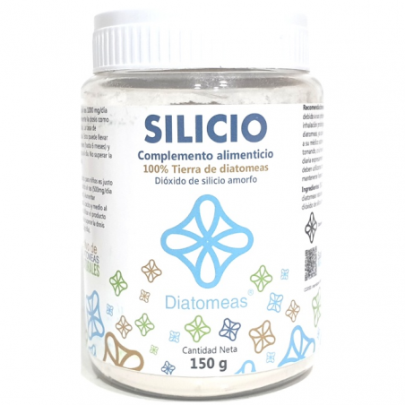 Tierra de diatomeas 150g silicio vitality gesf