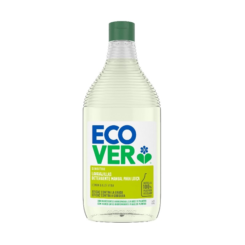 Ecover lavavajillas desengrasante limon aloe 450ml