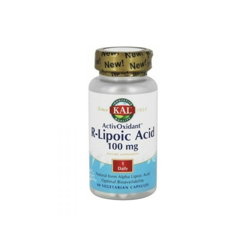 R-lipoic acid 100mg actovoxidant 60cap kal