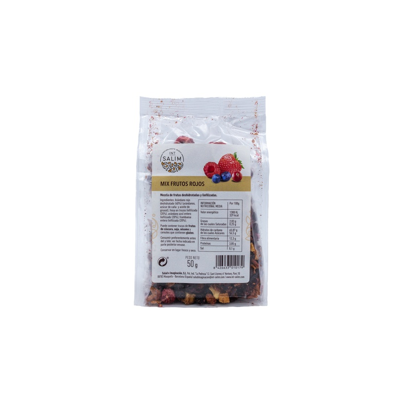 Mix frutos rojos 50g intsalim