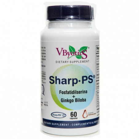 Sharp.ps fosfatidilserina+ginkgo 60c vbyotics