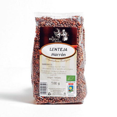 Lenteja marron eco 500g el horno de leña