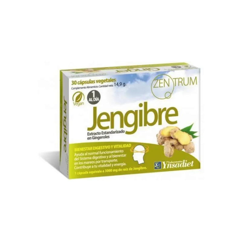 Jengibre zentrum 30cap ynsadiet
