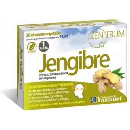 Jengibre zentrum 30cap ynsadiet
