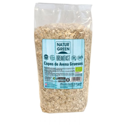 Copos avena grueso sin gluten 1kg naturgreen eco