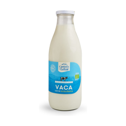 Leche vaca semidesnatada eco 1l cantero de letur